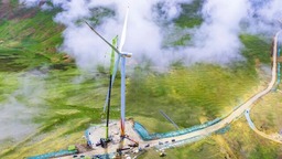 全球海拔最高风电项目现场，“湖南造”刷屏