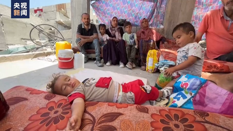 人道危機加劇 加沙居民廢墟安家食不果腹艱難度日