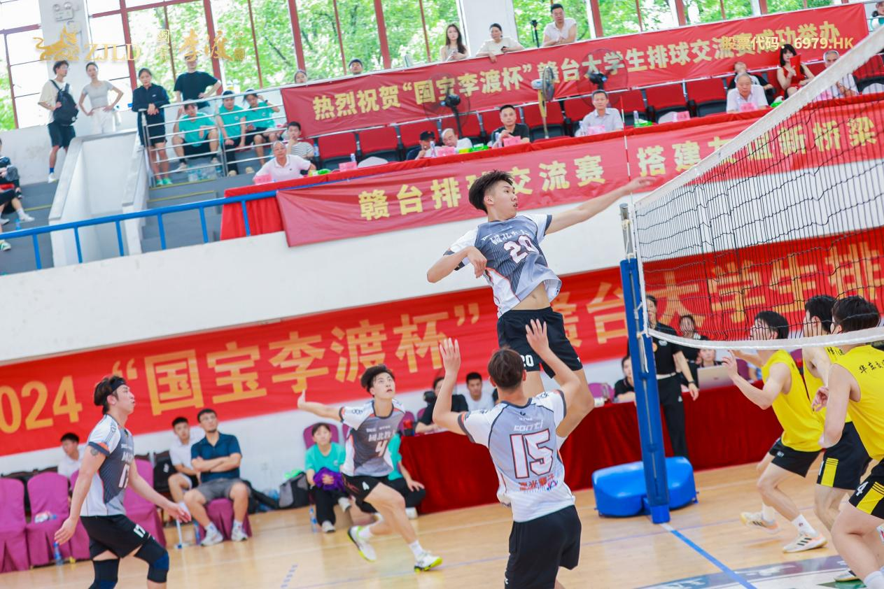 赣台排球精英齐聚 “国宝李渡杯”赣台大学生排球交流赛开幕_fororder_图片6