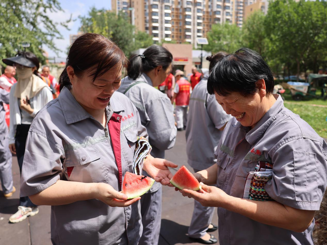 沧州市新华区：文明实践送清凉 志愿服务树新风_fororder_图片 4