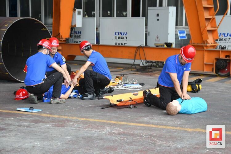 （转载）高新区开展工业企业生产安全事故综合应急救援演练