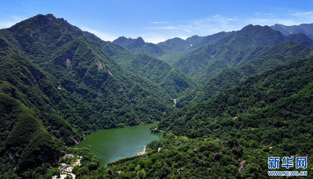 山崩奇景翠华山