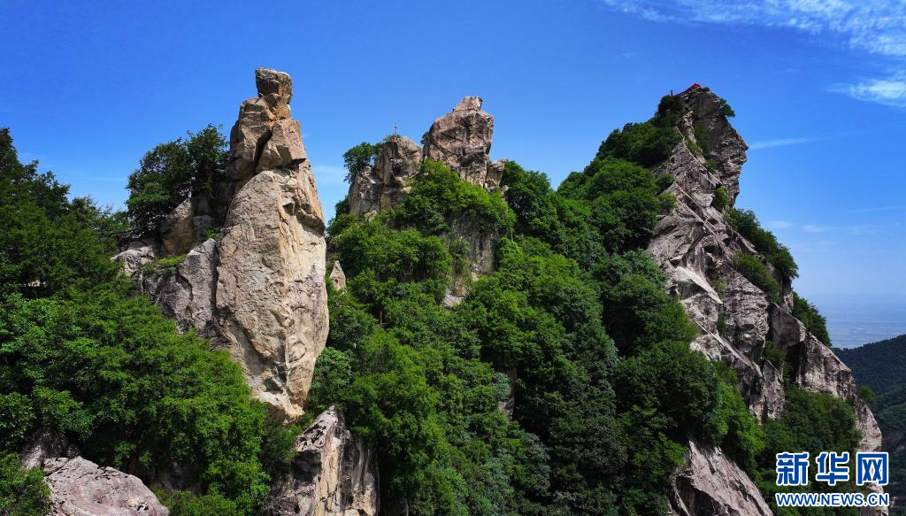 山崩奇景翠华山