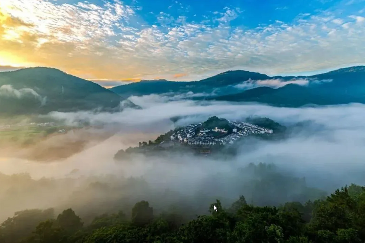 四川宣漢上榜2024 年全國縣域旅遊綜合實力百強縣_fororder_宣漢秀美風景