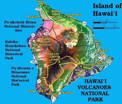 目前,夏威夷火山国家公园的基拉韦厄火山的游览项目已经关闭.