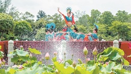 第36届莲花文化旅游节在广州开幕 背诵《爱莲说》可赢好礼！