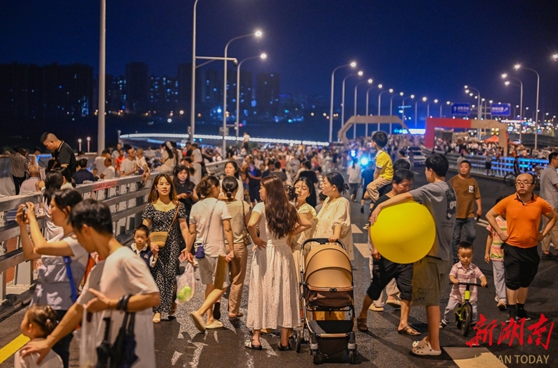 长沙香炉洲大桥成网红打卡新地标_fororder_16