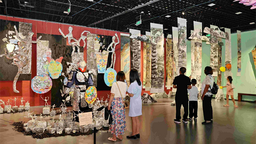 重庆市合川区第二届少儿美术作品双年展开幕