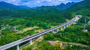  Hangzhou Wenzhou High speed Railway starts trial operation and the whole line is open for operation, entering the countdown