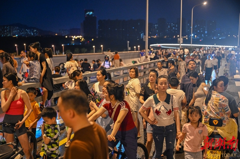 长沙香炉洲大桥成网红打卡新地标_fororder_12