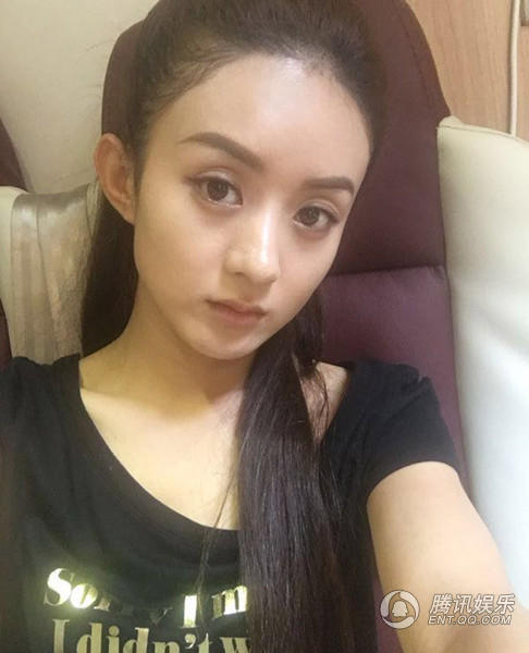 赵丽颖大概是娱乐圈里自拍最无心机的girl吧?