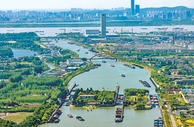 上半年蘇北運河累計貨物運量1.65億噸_fororder_4.1