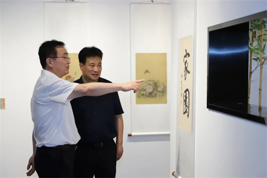 “家园”—翟优&樊蕾伉俪花鸟画作品展暨文创产品首发仪式成功举行_fororder_640