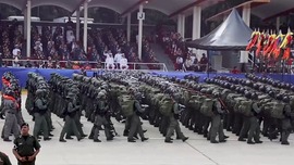 委內瑞拉舉行閱兵儀式慶祝獨立日 俄北方艦隊士兵受邀參加