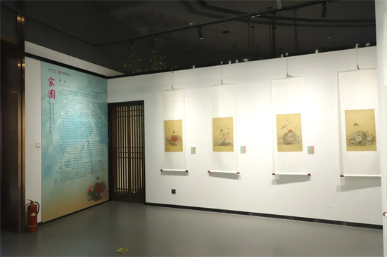 “家園”—翟優&樊蕾伉儷花鳥畫作品展暨文創産品首發儀式成功舉行_fororder_640 (2)