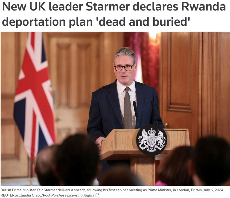 對“盧旺達計劃”説“不”後 英國新首相如何破解難民難題？