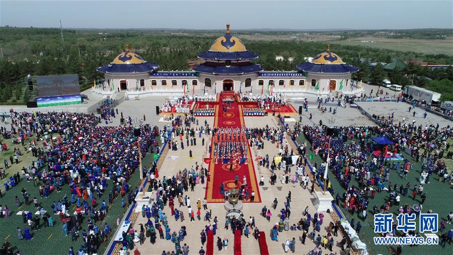 內蒙古成吉思汗陵舉行春季大祭