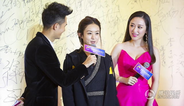 文荣奖颁奖典礼举行 黄轩赵丽颖夺视帝视后_娱乐_腾讯网