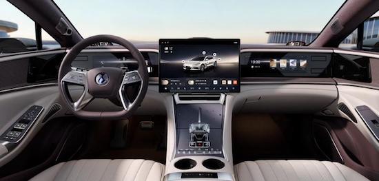 采用腾势2.0座舱设计 三屏联动 腾势Z9 GT内饰亮相_fororder_image001