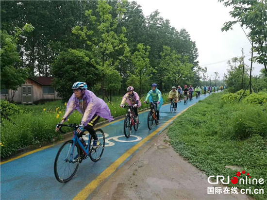 （供稿 文体列表 三吴大地南京 移动版） 2018板桥生态园骑遍南京活动举行