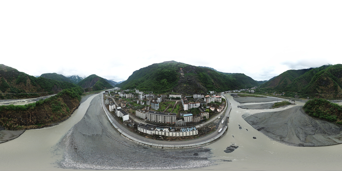 vr北川老县城地震遗址