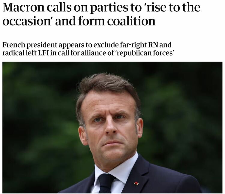 马克龙的“失与得” 专家称法国新政府组建仍面临“多重博弈”