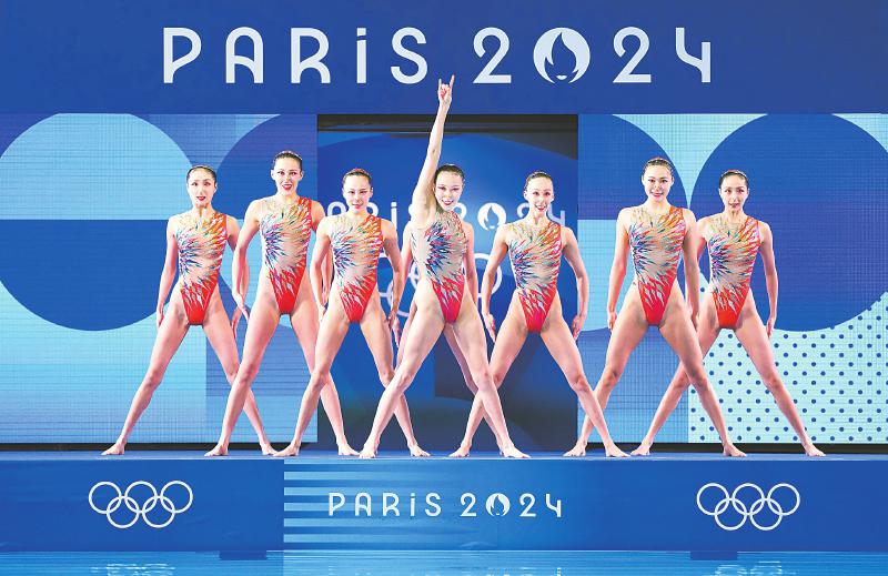 （转载）中国花样游泳夺得首枚奥运金牌 四川“姐妹花”圆梦巴黎_fororder_47cae57ccb2058965adb937cdfffa71b