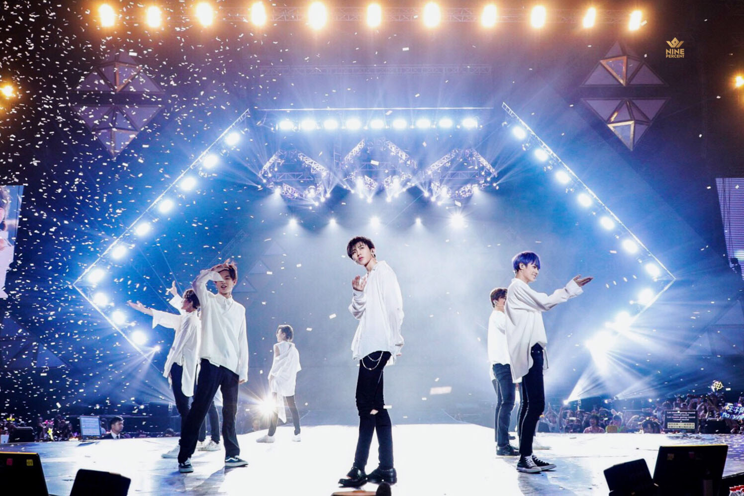 nine percent声浪爆表 现象级应援瞩目