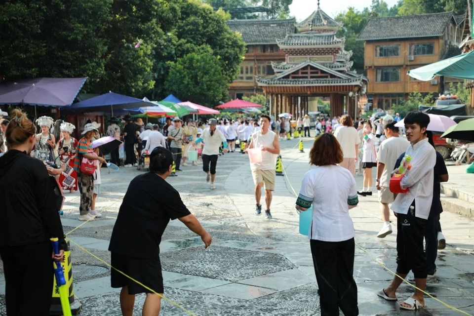 貴州黎平肇興侗寨：“六月六”歌舞飛揚 盡享夏日狂歡_fororder_微信圖片_20240716120616