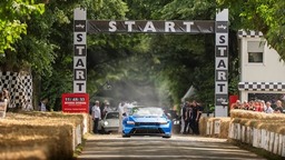 古德伍德速度节登山赛惊艳亮相 福特Mustang GTD首次开跑于公开赛道
