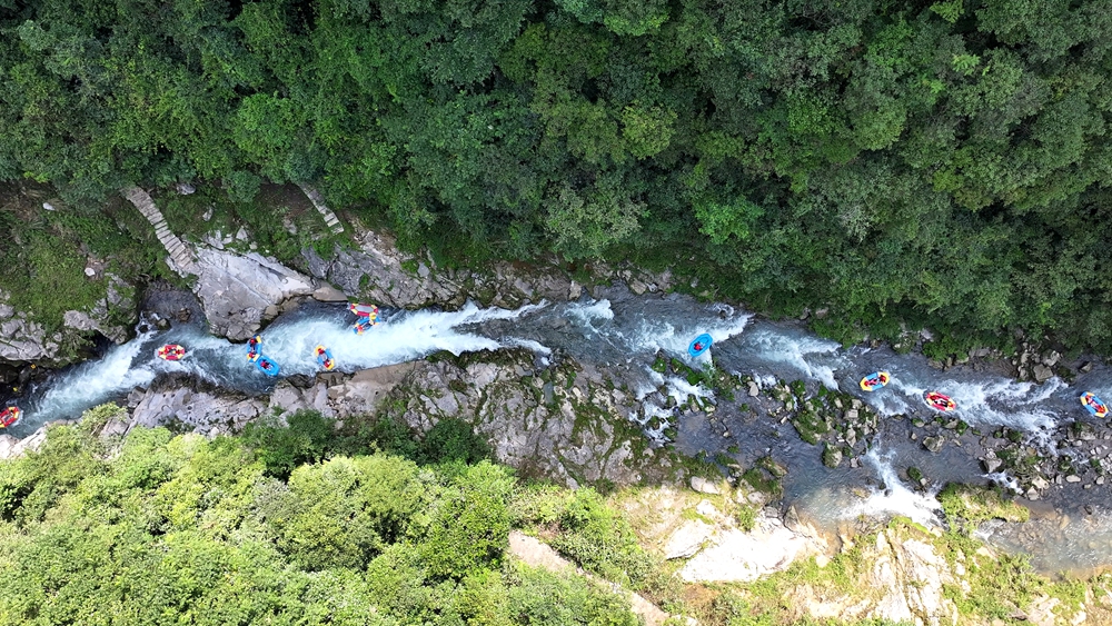 贵州镇远高过河景区迎来避暑高峰_fororder_8月10日 (1)(6)