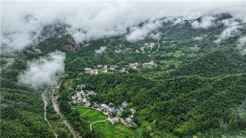 平顶山鲁山石林路：云雾缭绕美如画_fororder_DJI_20240715152940_0055_D