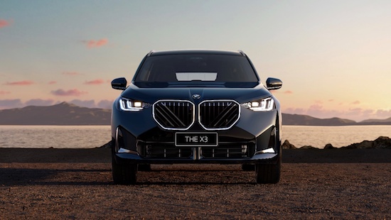 全新BMW X3——駕駛樂趣與現代極簡主義共鳴_fororder_image001