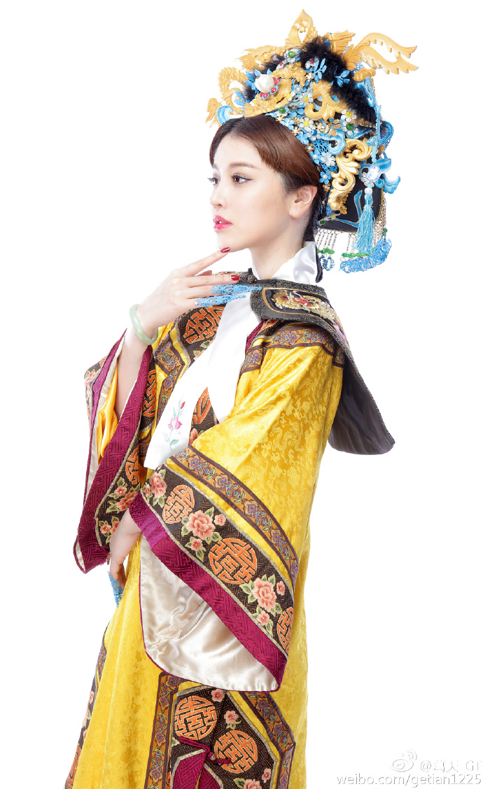 刘翔前妻拍古装大片 一秒钟变娘娘