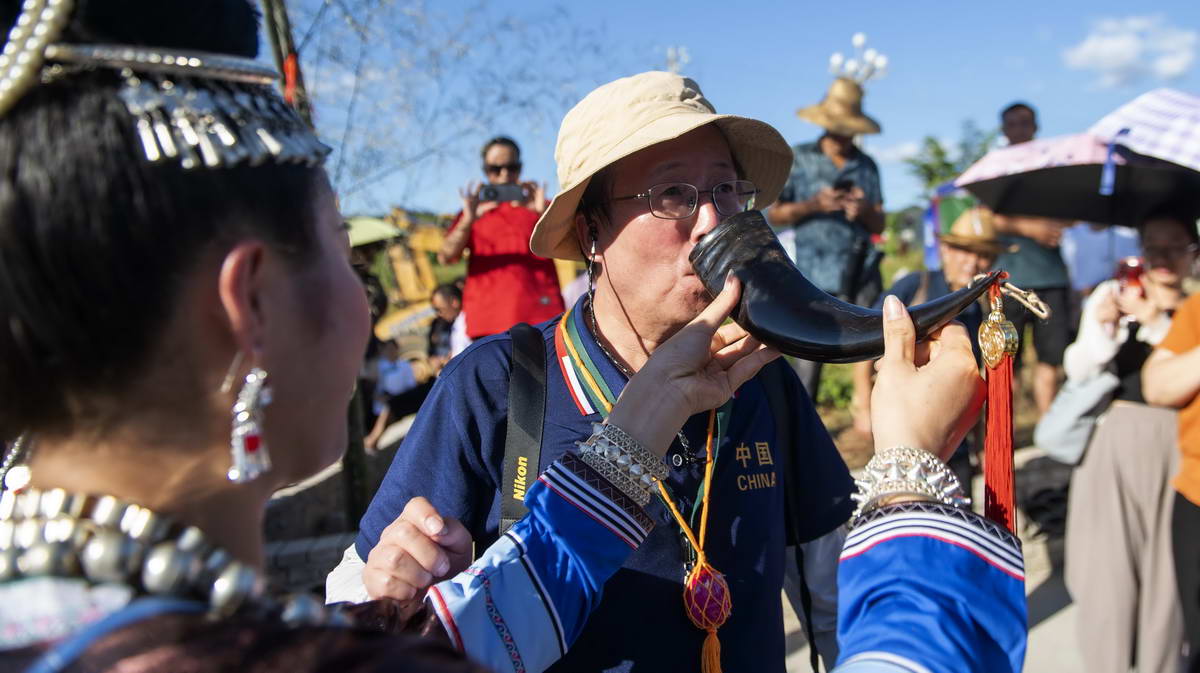 村裏的節日最熱鬧！快來從江大團侗寨過新米節