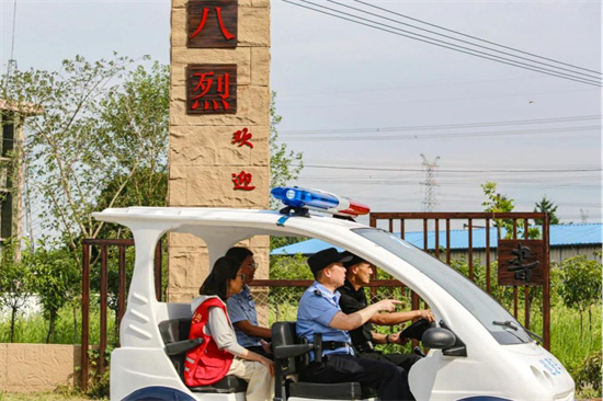 南通市海門區：“家門口”的警務室護航八烈村百姓的幸福感_fororder_圖片14