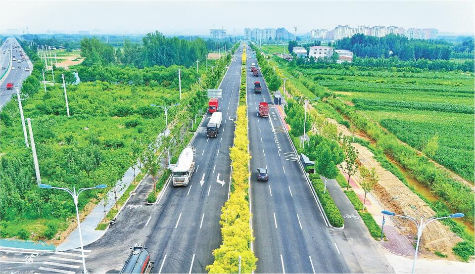 濟南起步區重要市政幹道——濼北大道建成通車