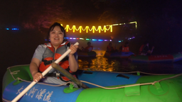 吉林安图：“夜漂”为县域旅游注入新活力
