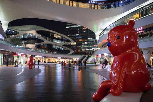 有一群小熊，从望京SOHO流浪到了银河SOHO