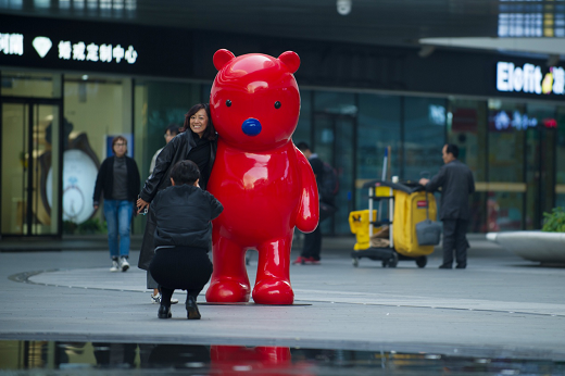 有一群小熊，从望京SOHO流浪到了银河SOHO