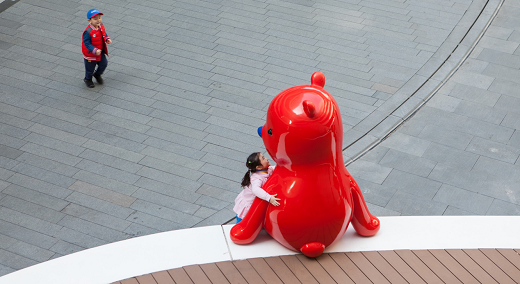 有一群小熊，从望京SOHO流浪到了银河SOHO