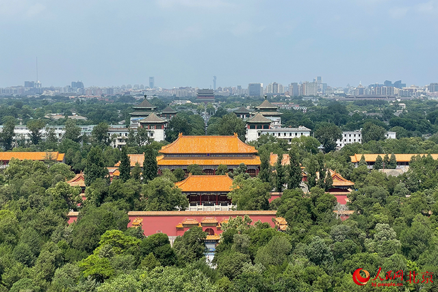 北京古城平面图片