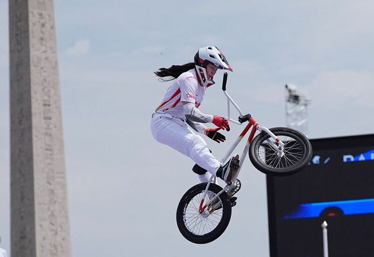 （转载）从自贡出发，征战奥运……祝贺川妹子巴黎夺金！创造中国自由式小轮车历史！