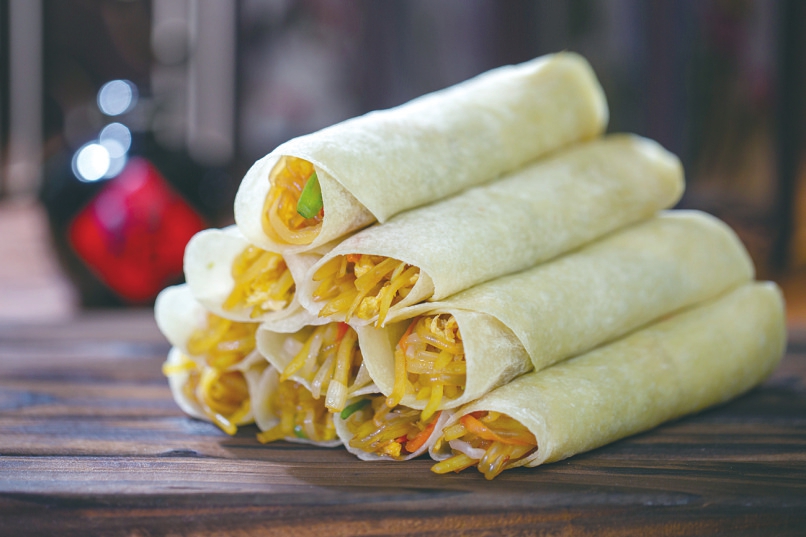 记者带你游山西 打卡“悟空”取景地_fororder_【游山西 品美食】晋城卷薄馍