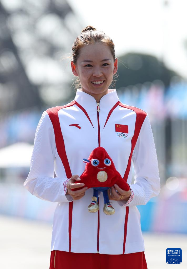 巴黎奥运会丨田径——女子20公里竞走:中国选手杨家玉夺冠