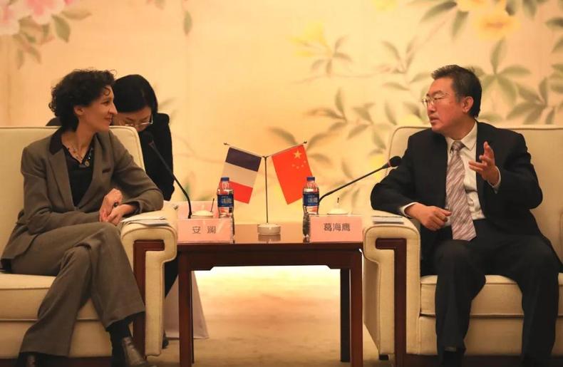 法國駐瀋陽總領事來丹東訪問