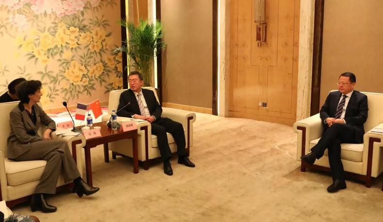 法國駐瀋陽總領事來丹東訪問