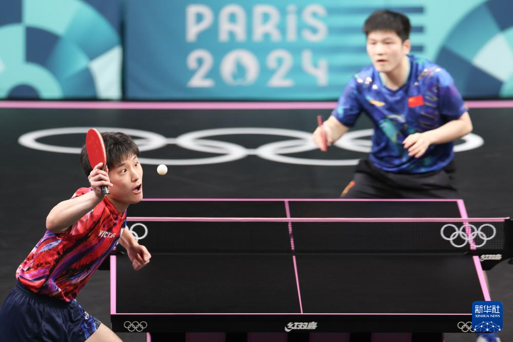 巴黎奥运会｜乒乓球——男单：樊振东晋级四强