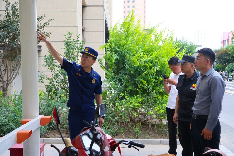 甘肅張掖消防:做好“三篇文章”全面築牢高層建築火災防控工作_fororder_張掖2