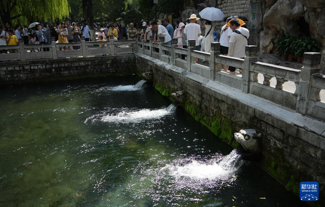 济南泉水恢复喷涌活力